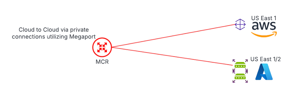 Cloud to cloud with Megaport Cloud to cloud with Megaport
